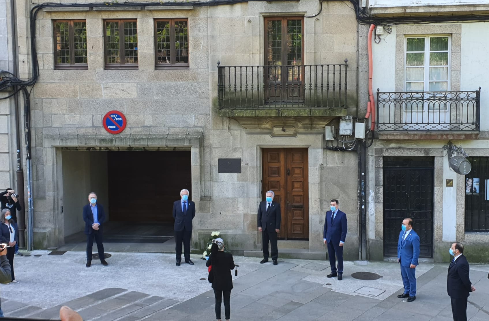 Foto da noticia:Homenaxe a Carballo Calero no Día das Letras Galegas