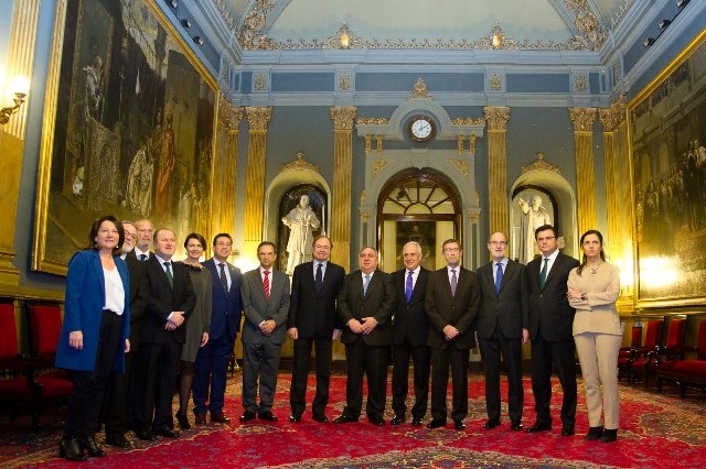 Foto da noticia:Pilar Rojo participa na reunión anual de presidentes de Parlamentos Autonómicos organizada pola Asemblea de Madrid