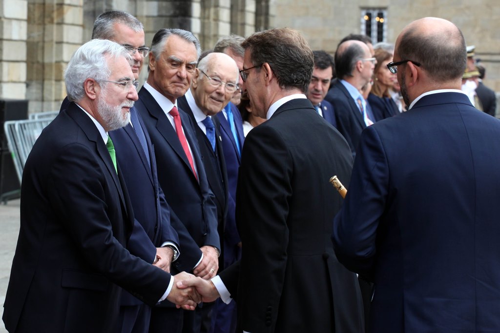Foto da noticia:O presidente do Parlamento asiste aos actos institucionais do Día de Galicia