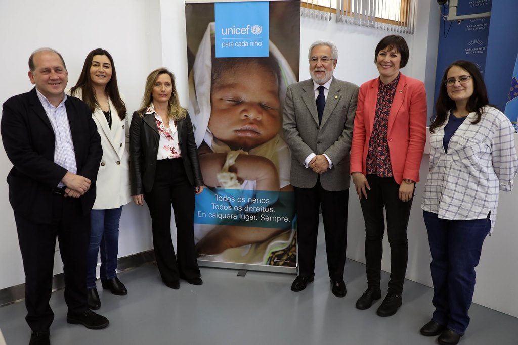 Santalices Vieira, preside o acto de sinatura do Pacto Galego pola Infancia, que será rubricado polos portavoces dos catro grupos parlamentarios da Cámara galega e a pola presidenta de UNICEF Comité Galicia