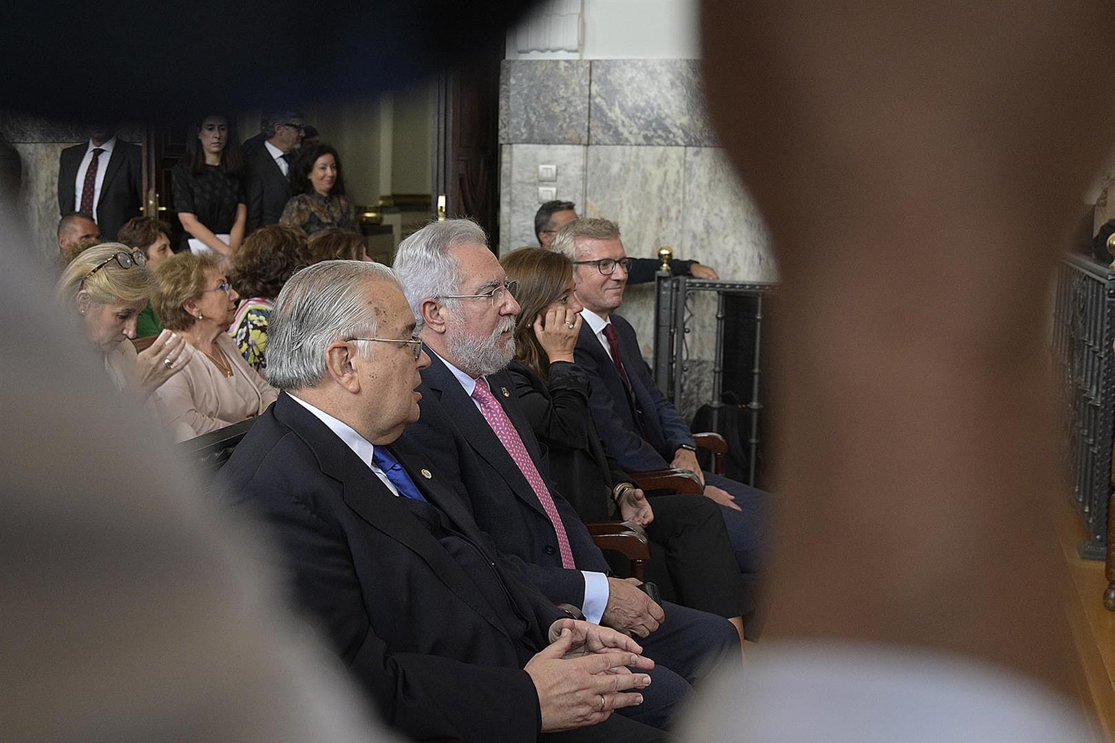 A CoruñaO vicepresidente da Xunta, Alfonso Rueda, acompañado polo director xeral de Xustiza, Juan José Martín, e polo delegado territorial da Xunta na Coruña, Ovidio Rodeiro, asistirá á toma de posesión do novo presidente do Tribunal Superior de Xustiza