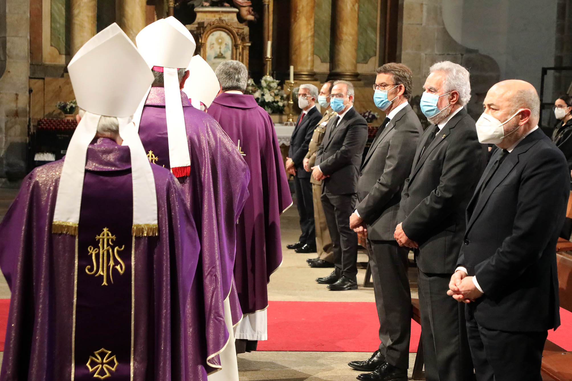 acto en recuerdo de las víctimas de la COVID-19