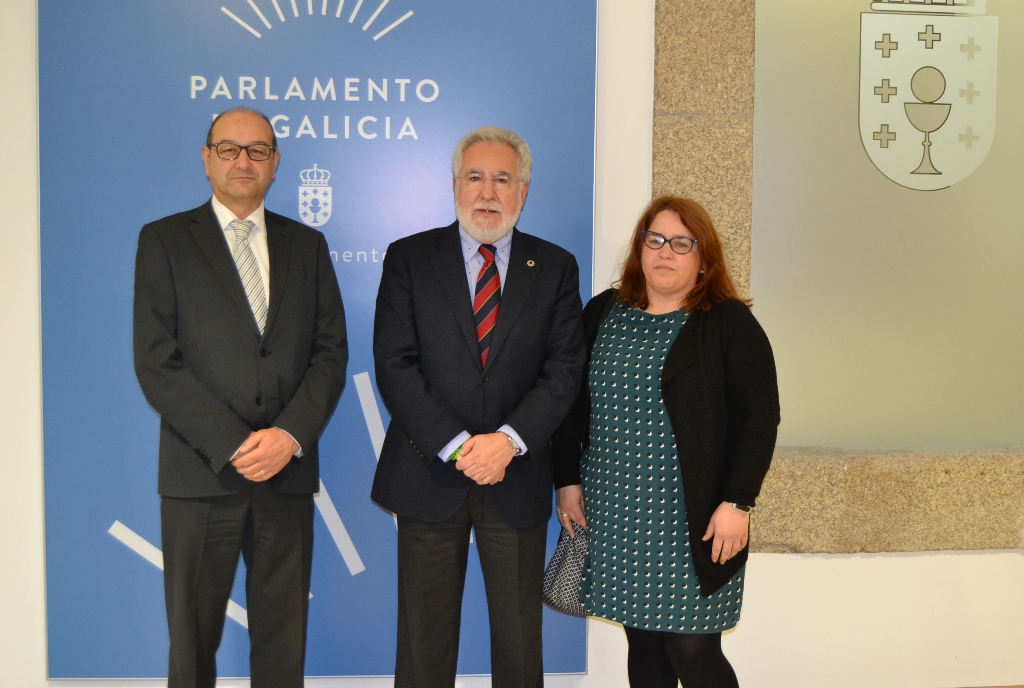 Foto da noticia:Parlamento e Federación Down Galicia colaborarán na integración das persoas con dispacacidade intelectual