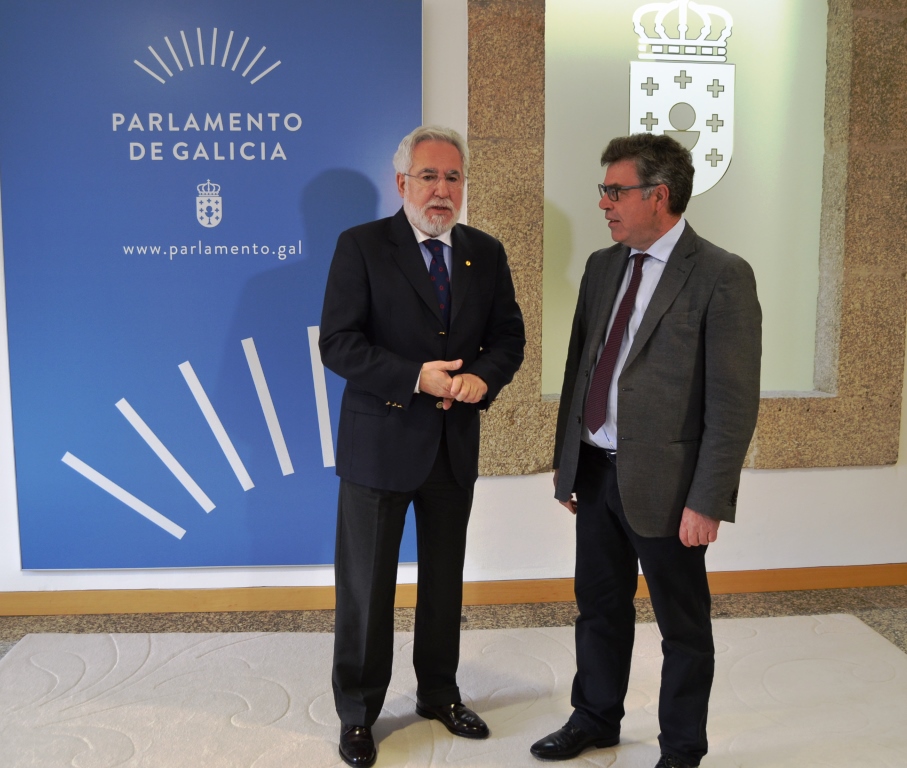 Parlamento de Galicia e ASPACE comprométense a colaborar na integración de persoas con discapacidade