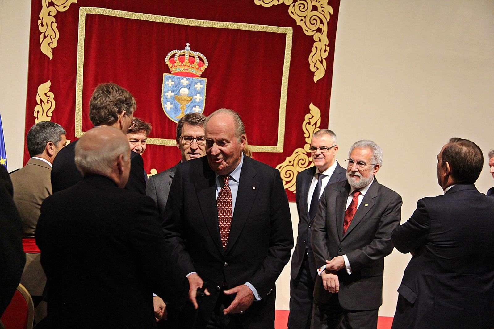 O Rei Juan Carlos, embaixador de honra do Camiño de Santiago