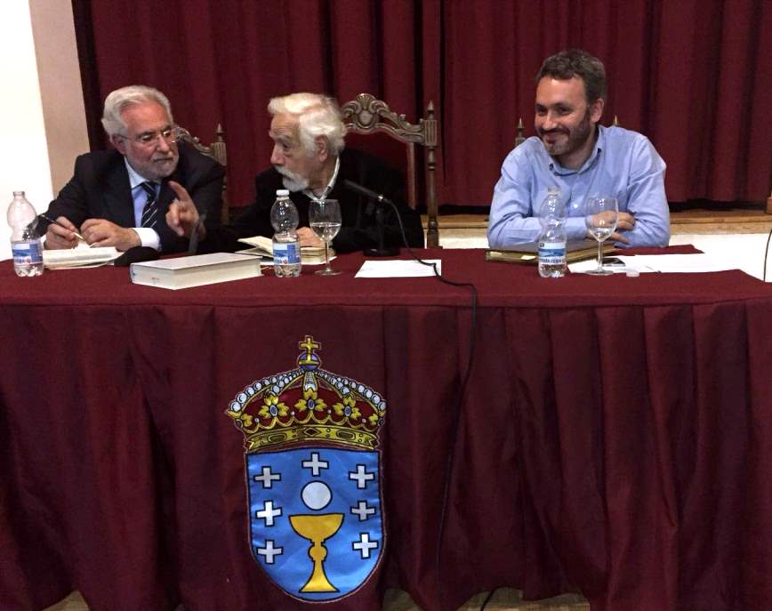 Foto da noticia:O presidente do Parlamento participa na celebración do Día das Letras Galegas organizada polo Centro Galego de Barcelona