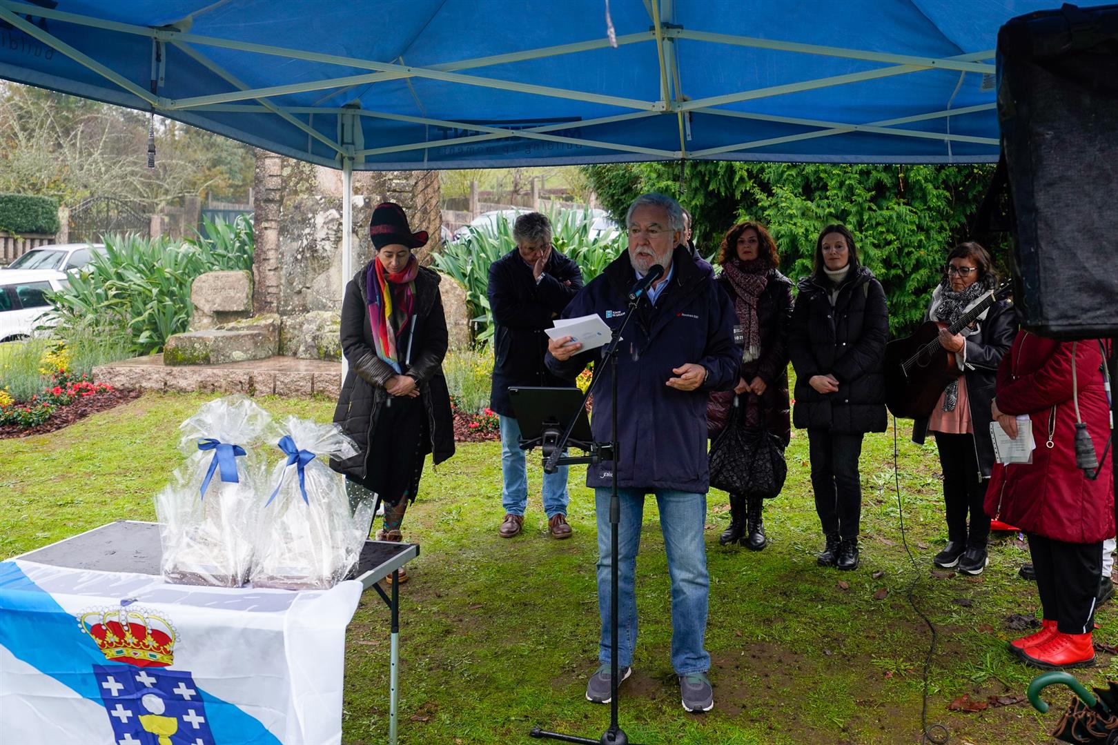 Foto da noticia: O presidente do Parlamento participa na conmemoración do centenario dos sucesos de Sobredo e rende homenaxe ao movemento agrarista ​