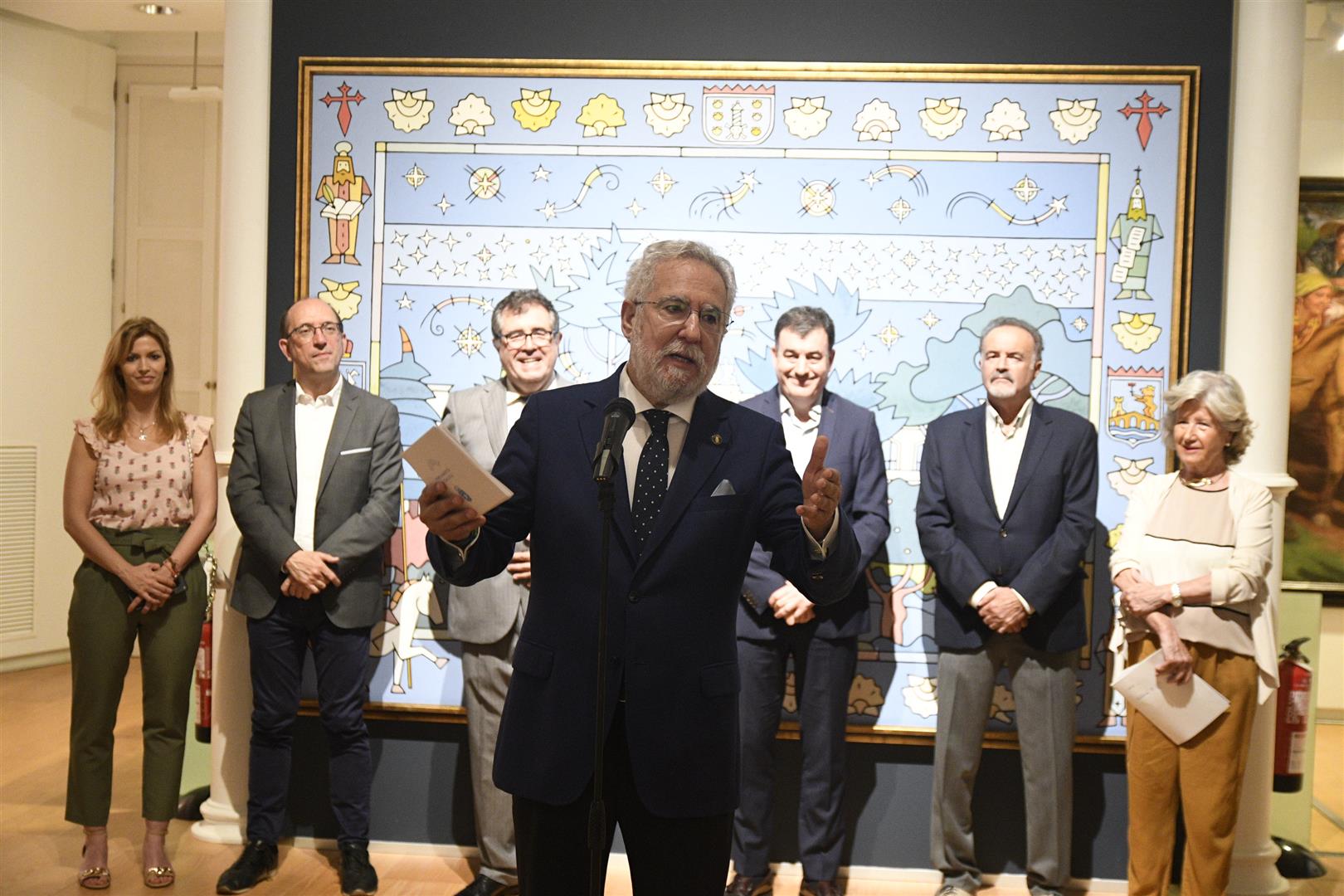 O Parlamento de Galicia expón en Ourense unha selección da súa colección de arte 